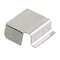 Prime-Line Prime-Line Mill Silver Aluminum 1/2 in. W X 5/8 in. L Spreader Bar 100 pk PL 16770 - alternate 1
